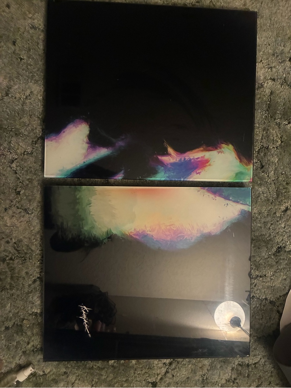 Abstract Iridescent Home Art - Multicolor